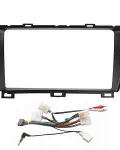 DIQ CR0726BL RHD (FRAME 9" BLACK for TOYOTA PRIUS mod. 2009-2015)