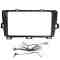 DIQ CR0726BL RHD (FRAME 9" BLACK for TOYOTA PRIUS mod. 2009-2015)