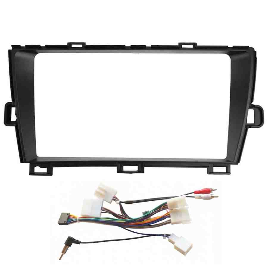 DIQ CR0726BL RHD (FRAME 9" BLACK for TOYOTA PRIUS mod. 2009-2015)