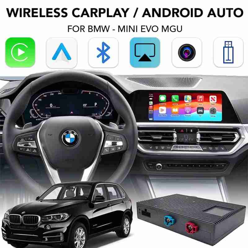 DIGITAL IQ BM 506F CPAA (WIRELESS CARPLAY / ANDROID AUTO BOX for BMW - MINI with EVO-MGU)