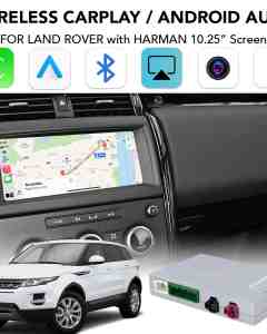 LENOVO LTP LH 2522F CPAA (WIRELESS CARPLAY / ANDROID AUTO BOX with 2 CAMERA IN for JAGUAR - LAND ROVER mod. 2016-2019 with HARMAN 10.25" Screen)