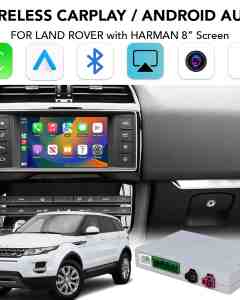 LENOVO LTP LH 2523F CPAA (WIRELESS CARPLAY / ANDROID AUTO BOX with 2 CAMERA IN for JAGUAR - LAND ROVER mod. 2016-2019 with HARMAN 8" System)