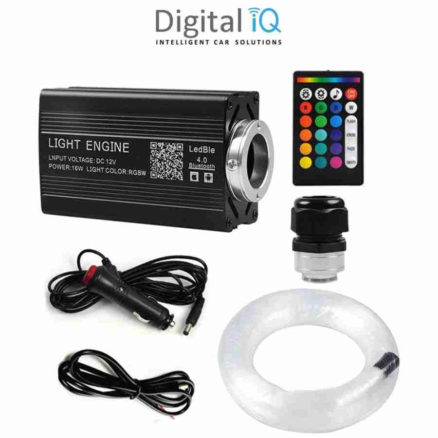 DIQ FIBER OPTIC HEADLINER FOH1000 (Universal Car Ceiling Star Light, 1000 Lights - 0,5mm - 2m)