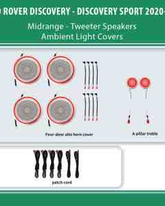 DIQ AMBIENT LR DISCOVERY L462 MIDR mod. 2020> (Digital iQ Ambient Midrange for LAND ROVER DISCOVERY mod. 2016> for Speaker Covers)