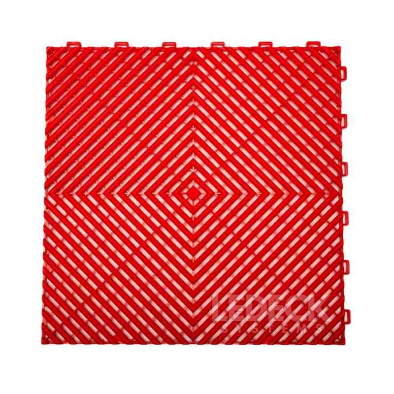 DIGITAL IQ PLASTIC FLOOR TILES (RED)