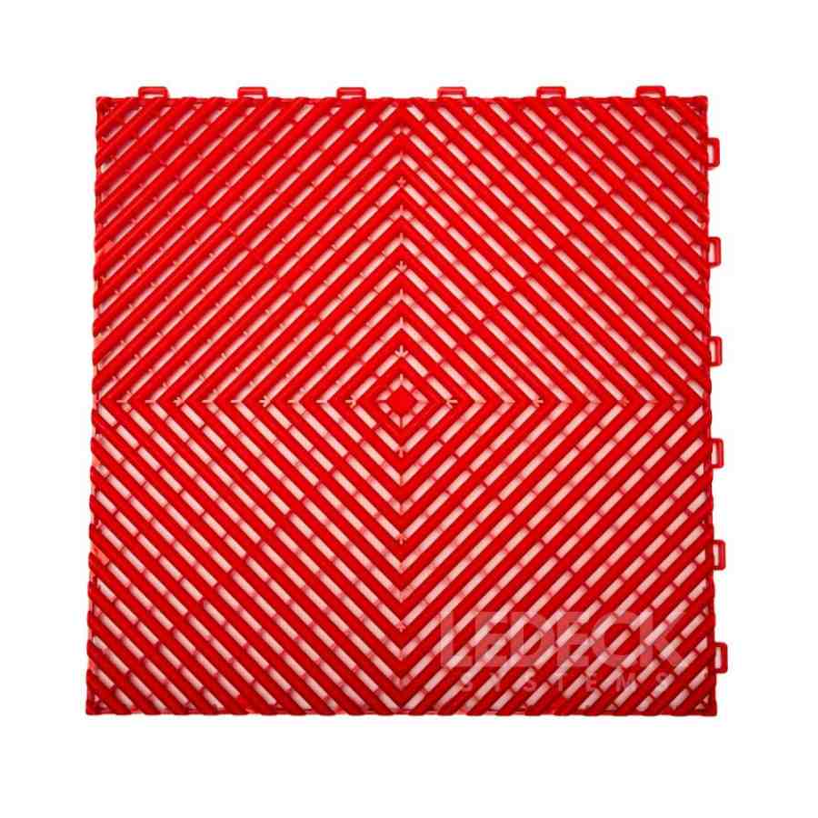 DIGITAL IQ PLASTIC FLOOR TILES (RED)