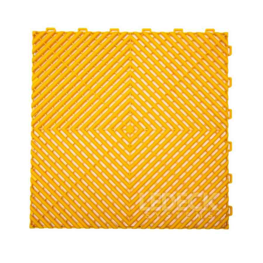 DIGITAL IQ PLASTIC FLOOR TILES (YELLOW)