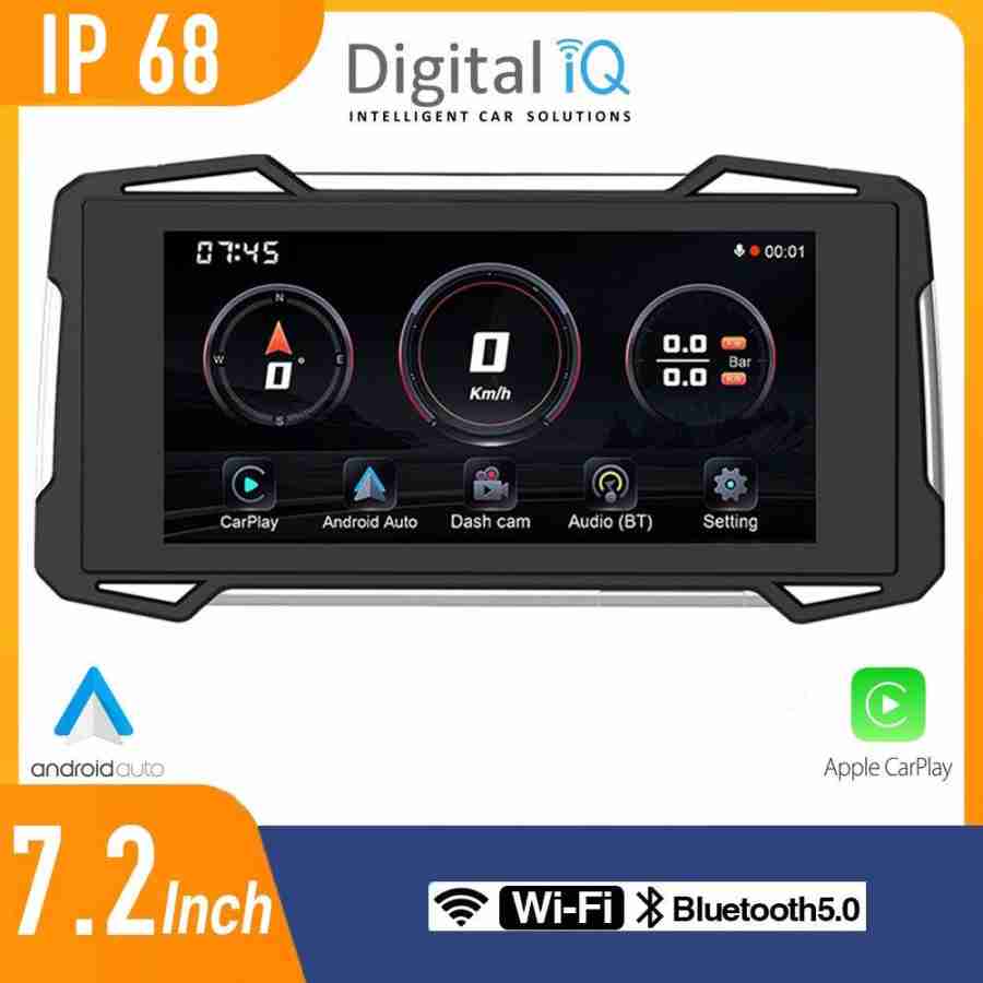 DIGITAL IQ PNA 7100_CPA (7.25inc) MOTORCYCLE CARPLAY-ANDROID AUTO