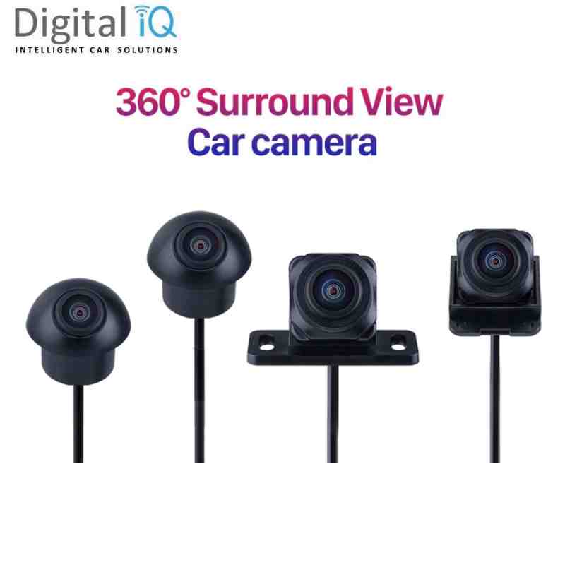 DIGITAL IQ CAM 360° - SET 4 CAMERAS ΠΑΝΟΡΑΜΙΚΗΣ ΘΕΑΣΗΣ (360ο BIRDVIEW) για οθόνες ANDROID DIGITAL IQ σειράς BXF-BXK