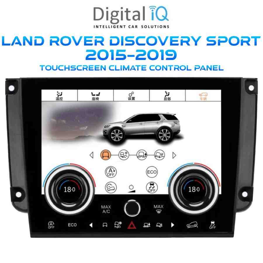 DIGITAL IQ FZ 2005 (TOUCHSCREEN CLIMATE CONTROL PANEL 9" for LAND ROVER DISCOVERY SPORT mod. 2015-2019)