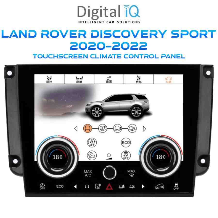 DIGITAL IQ FZ 2018_CL (TOUCHSCREEN CLIMATE CONTROL PANEL 9" for LAND ROVER DISCOVERY SPORT mod. 2020-2022)