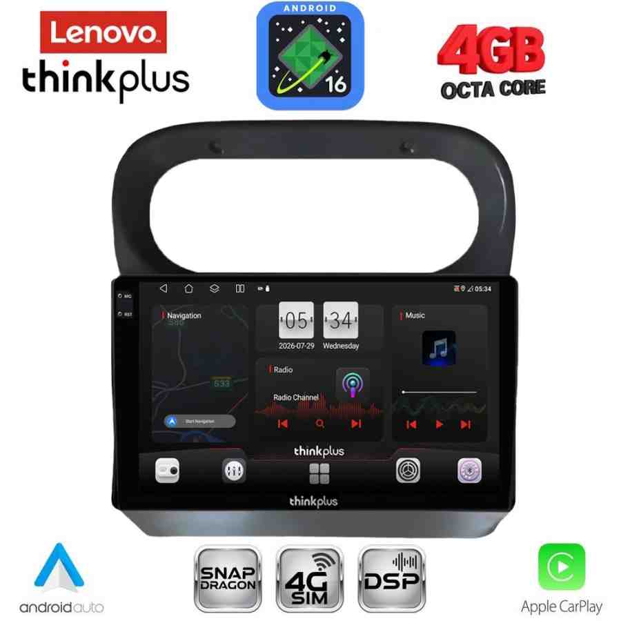 LENOVO LTG 7559_CPA (9inc) MULTIMEDIA TABLET for RENAULT TWINGO mod. 2007-2014
