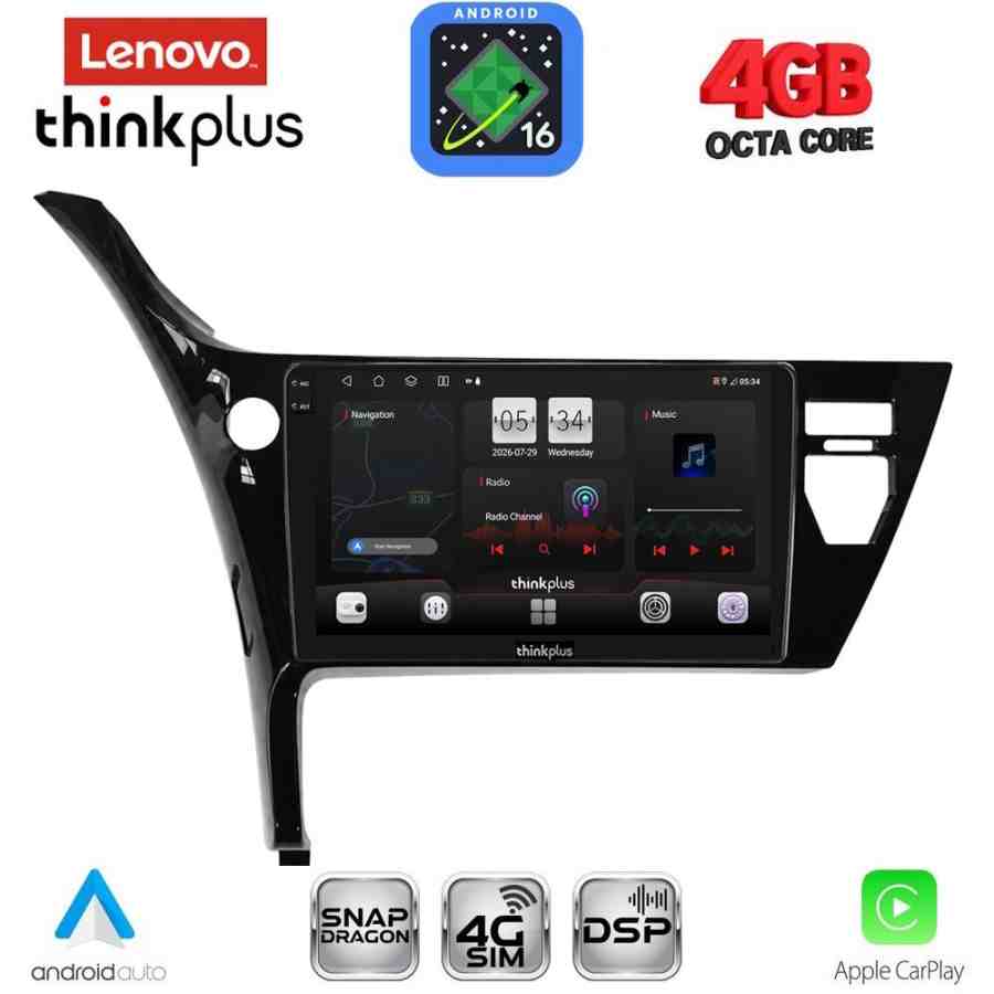LENOVO LTG 7703B_CPA (10inc) MULTIMEDIA TABLET for TOYOTA AURIS mod. 2015-2021