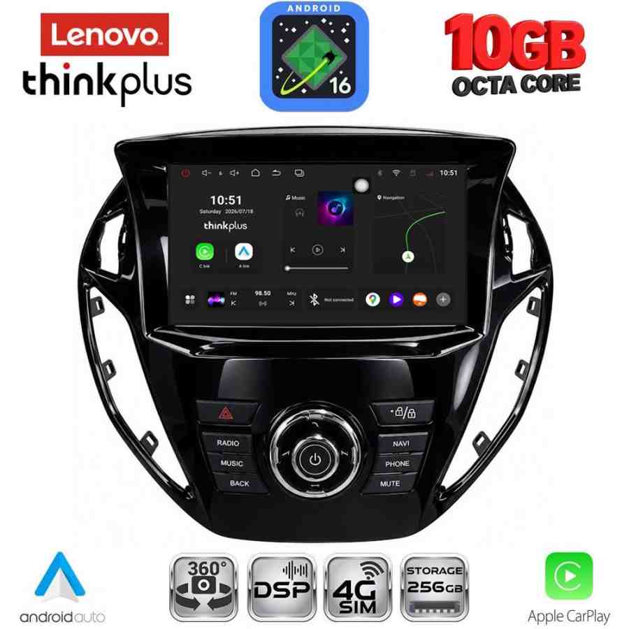 LENOVO LTM 11150_CPA  (9inc) MULTIMEDIA TABLET for FORD B-MAX mod. 2012-2017