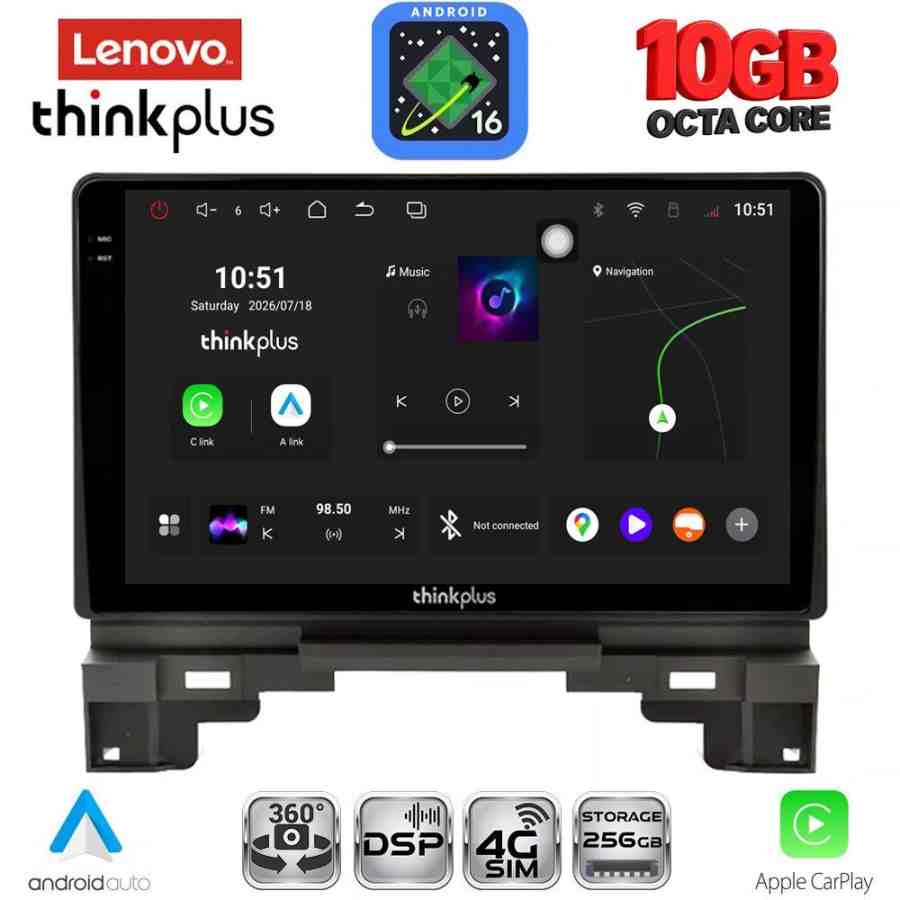 LENOVO LTM 11202B_CPA (10inc) MULTIMEDIA TABLET for HONDA HRV mod. 202B1-202B6