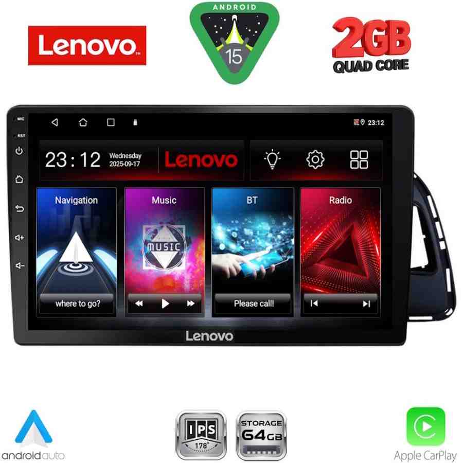 LENOVO LVD 2015_CPA (10inc) MULTIMEDIA TABLET for AUDI Q5 mod. 2010-2018
