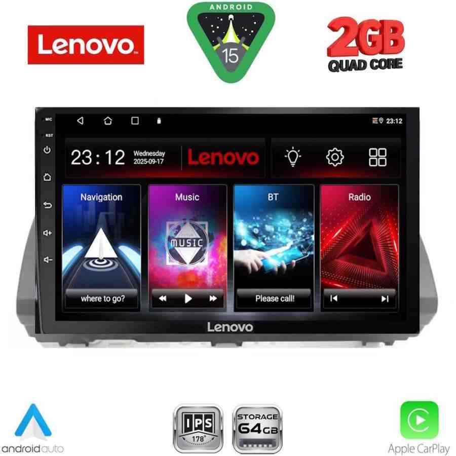 LENOVO LVD 2109B_CPA (10inc) MULTIMEDIA TABLET for DACIA LOGAN - SANDERO - JOGGER mod. 2020-2026