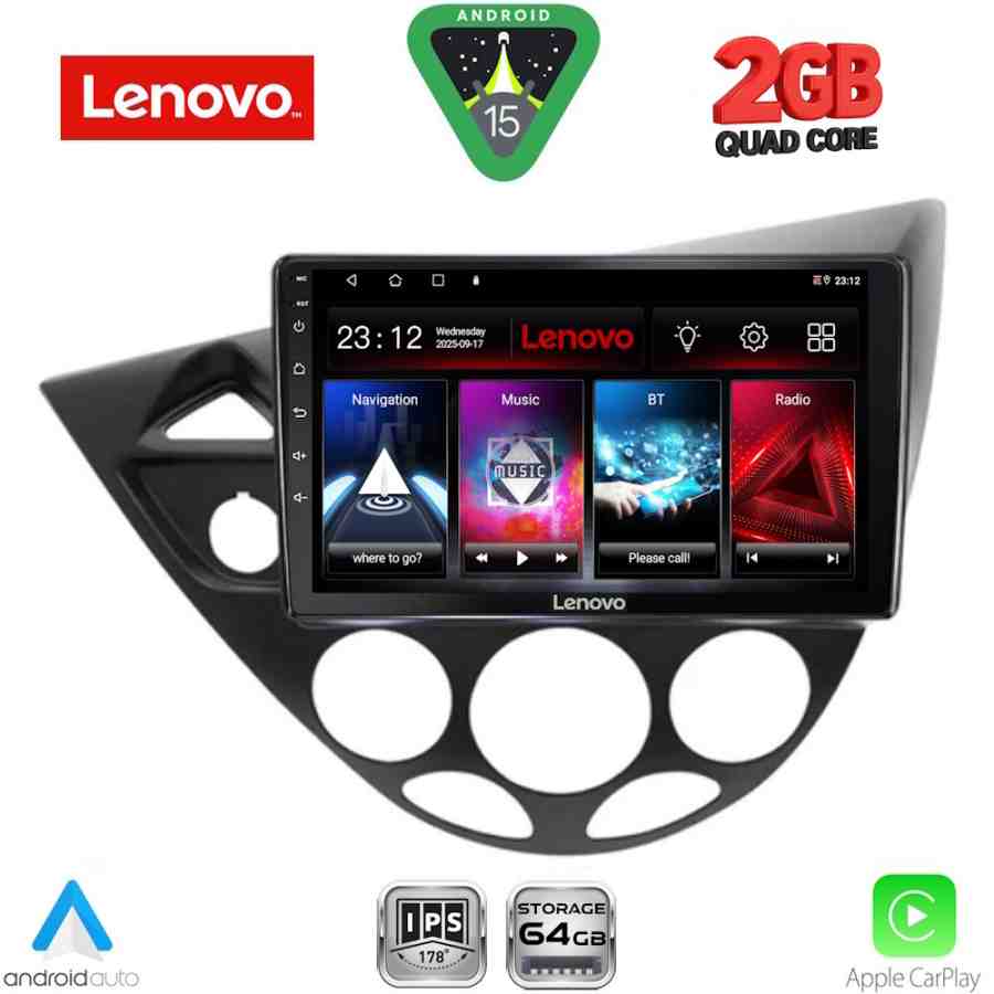 LENOVO LVD 2169_CPA  (9inc) MULTIMEDIA TABLET for FORD FOCUS mod. 1998-2004