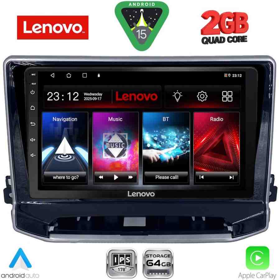 LENOVO LVD 2279_CPA (10inc) MULTIMEDIA TABLET for JEEP COMPASS mod. 2022-2026