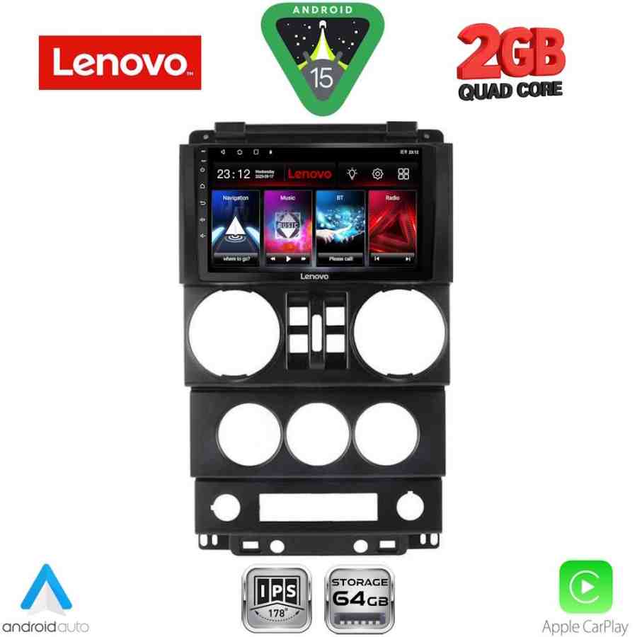 LENOVO LVD 2294_CPA (9inc) MULTIMEDIA TABLET for JEEP WRANGLER  mod. 2006-2011