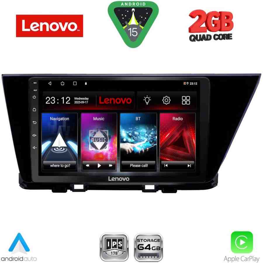 LENOVO LVD 2305_CPA (9inc) MULTIMEDIA TABLET for KIA NIRO mod. 2017-2021