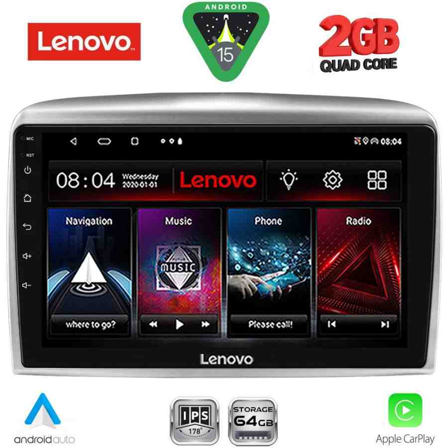 LENOVO LVD 2333_CPA (9inc) MULTIMEDIA TABLET for LANCIA YPSILON mod. 2006-2011