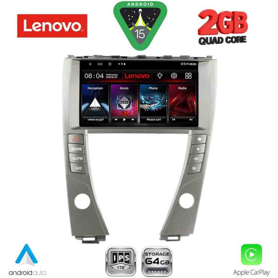 LENOVO LVD 2342B_CPA (9inc) MULTIMEDIA TABLET for LEXUS ES mod. 2006-2013