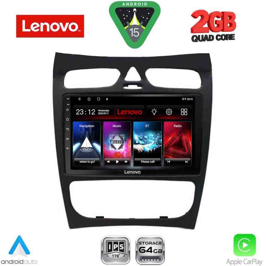 LENOVO LVD 2406_CPA (9inc) MULTIMEDIA TABLET for MERCEDES CLK (W209) mod. 2000-2004