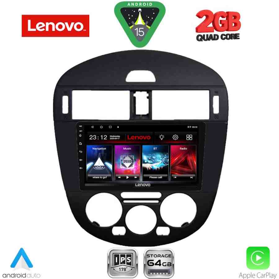 LENOVO LVD 2470AC_CPA (9inc) MULTIMEDIA TABLET for NISSAN PULSAR mod. 2014-2020 with A/C