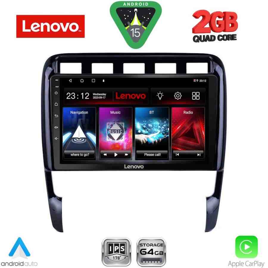 LENOVO LVD 2535_CPA (9inc) MULTIMEDIA TABLET for PORSCHE CAYENNE mod. 2002-2011