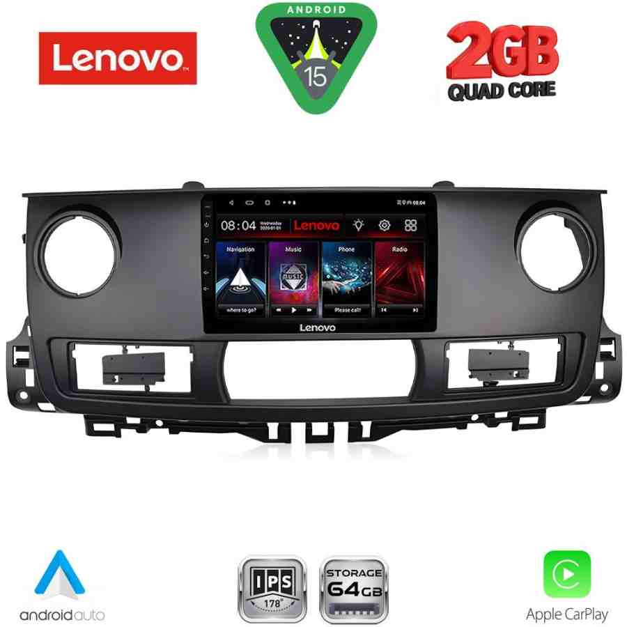 LENOVO LVD 2554_CPA (9inc) MULTIMEDIA TABLET for RENAULT MASTER mod. 2003-2010