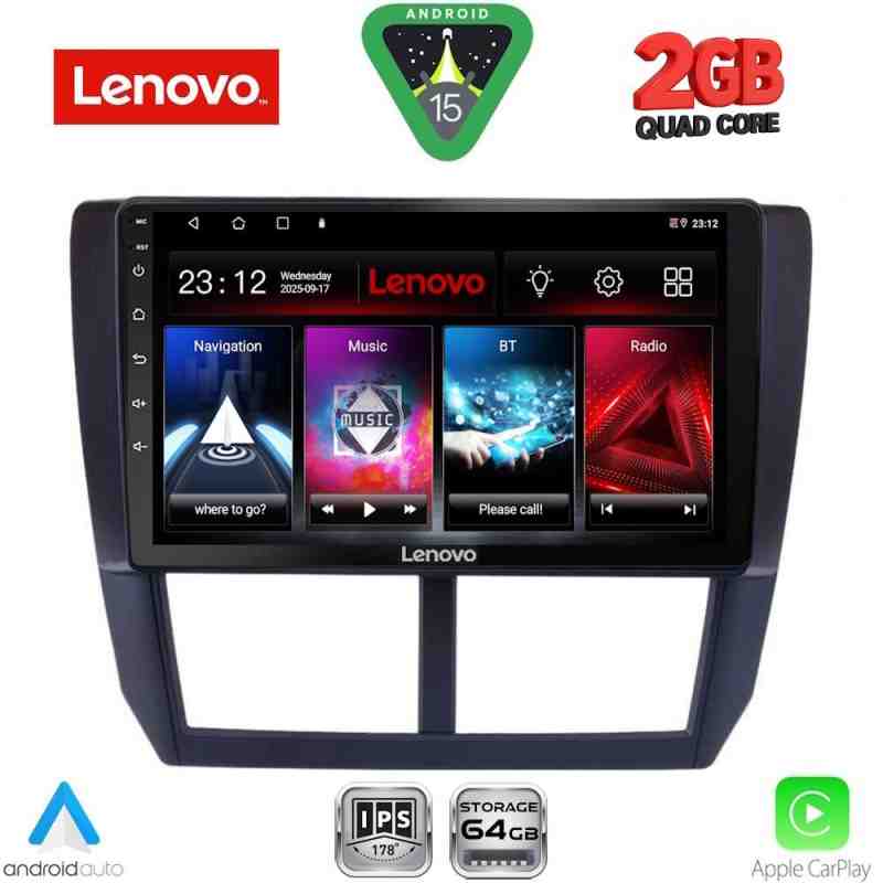 LENOVO LVD 2662_CPA (9inc) MULTIMEDIA TABLET for SUBARU FORESTER - IMPREZA - XV mod. 2008-2013