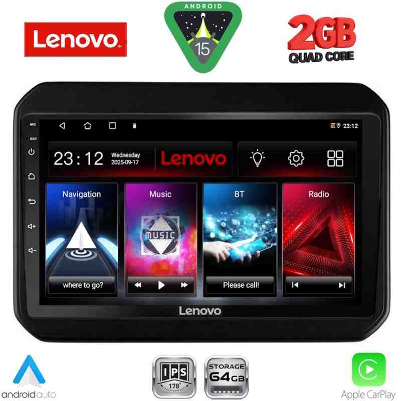 LENOVO LVD 2676_CPA (9inc) MULTIMEDIA TABLET for SUZUKI IGNIS mod. 2016-2026