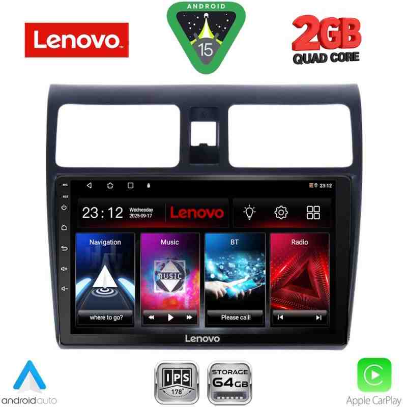 LENOVO LVD 2684_CPA (10inc) MULTIMEDIA TABLET for SUZUKI SWIFT mod. 2005-2011