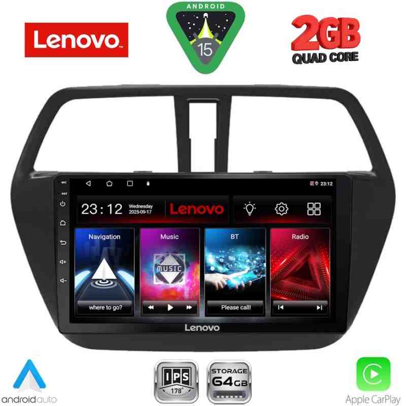 LENOVO LVD 2689_CPA (9inc) MULTIMEDIA TABLET for SUZUKI SX4 S-CROSS mod. 2014-2021