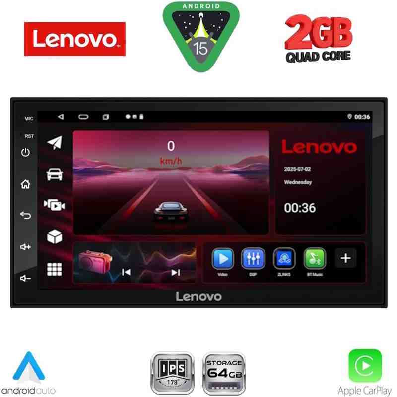 LENOVO LVD 296_CPA (7″_DECK) MULTIMEDIA 2DIN