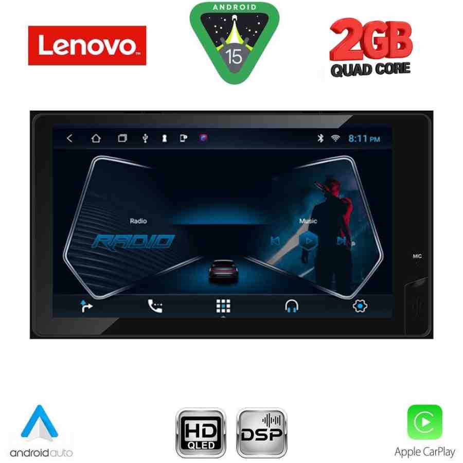 LENOVO LVD 362_CPA (9'' DECK) MULTIMEDIA for TOYOTA ALL mod. 2019-2026 (230mm)