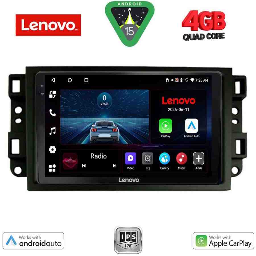 LENOVO LVE 8069_CPAA (10inc) MULTIMEDIA TABLET for GMC ALL mod. 2004-2012