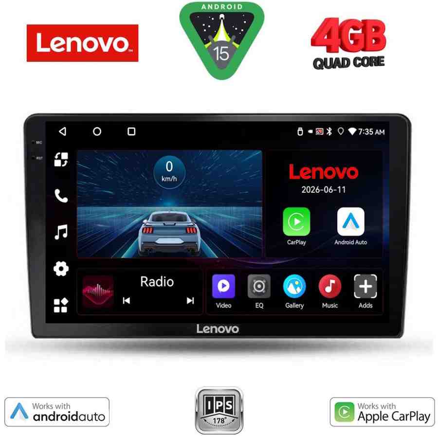 LENOVO LVE 8105_CPAA (9inc) MULTIMEDIA TABLET for DACIA DUSTER mod. 2024+