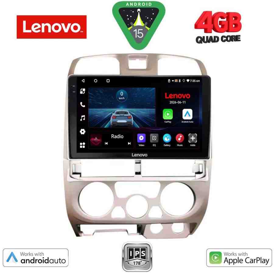 LENOVO LVE 8253SL_CPAA (9inc) MULTIMEDIA TABLET for ISUZU D-MAX mod. 2002-2008  (SILVER)