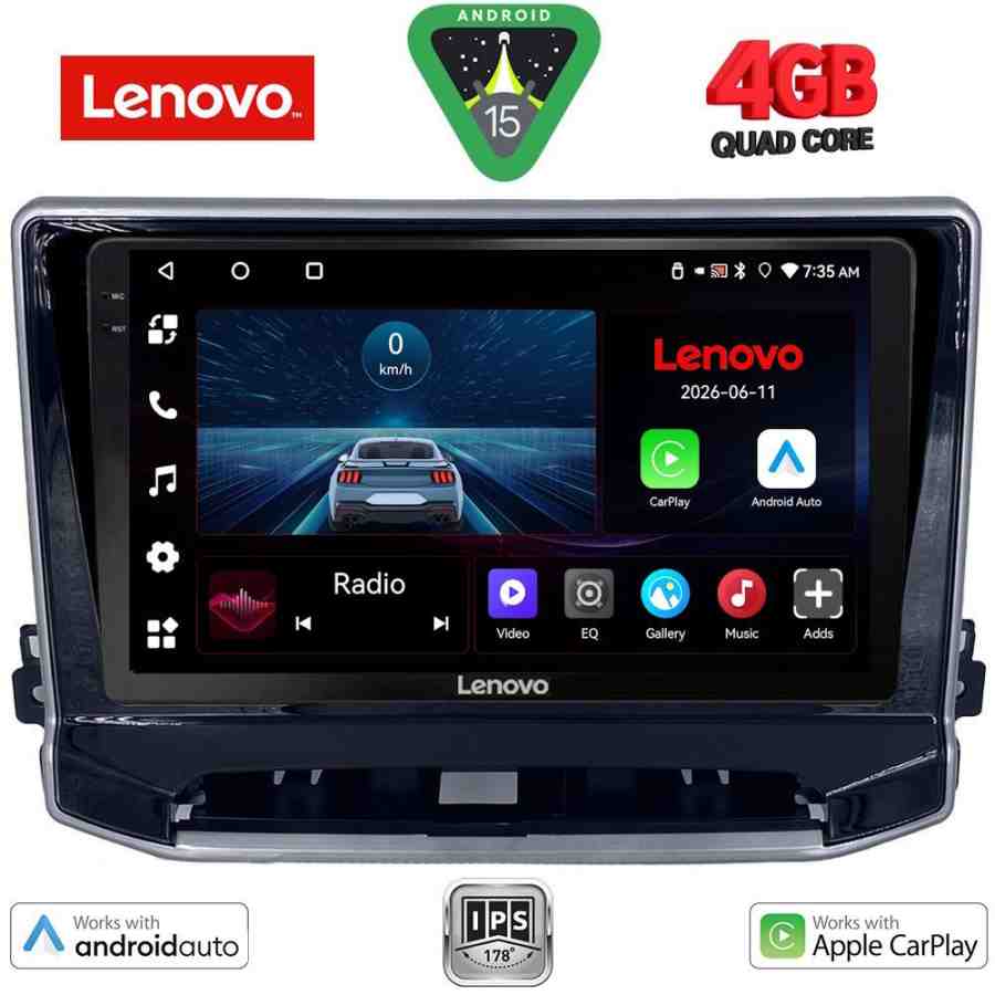 LENOVO LVE 8279_CPAA (10inc) MULTIMEDIA TABLET for JEEP COMPASS mod. 2022-2026