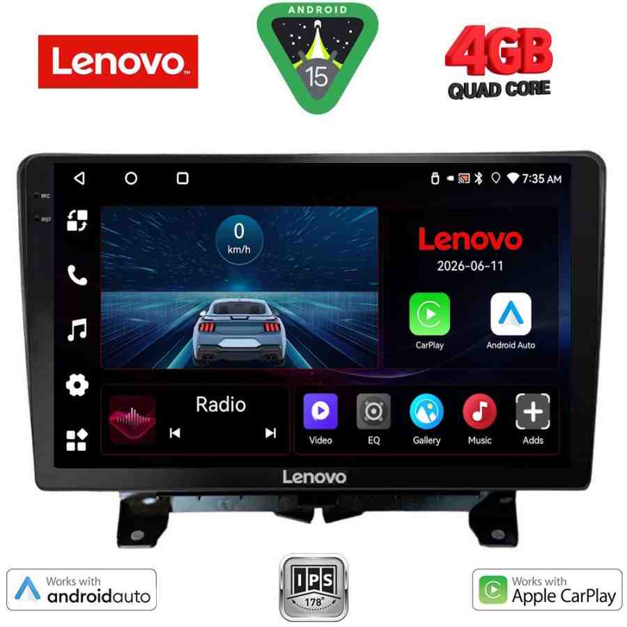 LENOVO LVE 8332_CPAA (9inc) MULTIMEDIA TABLET for LAND ROVER DISCOVERY 3 - RANGE ROVER SPORT mod. 2004-2009