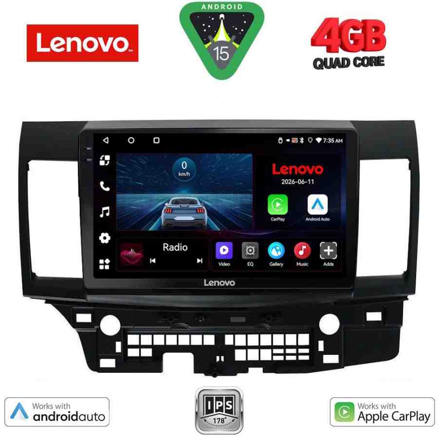 LENOVO LVE 8434_CPAA (10inc) MULTIMEDIA TABLET for MITSUBISHI LANCER mod. 2008-2017