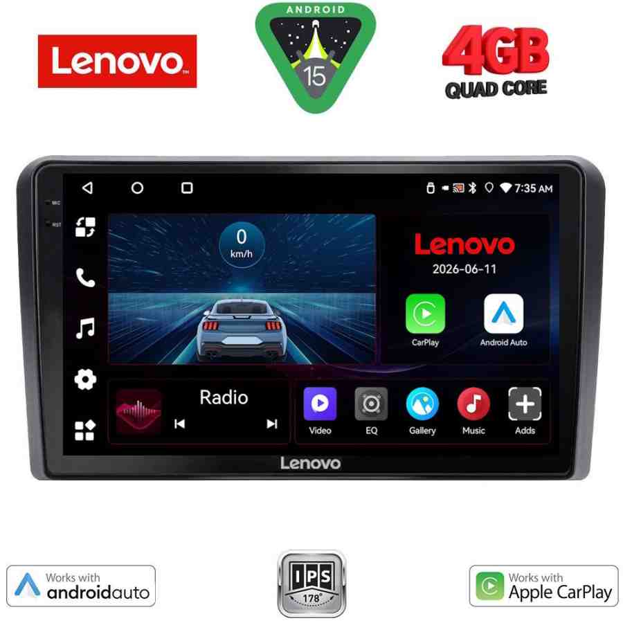 LENOVO LVE 8441_CPAA (9inc) MULTIMEDIA TABLET for MITSUBISHI OUTLANDER mod. 2001-2005