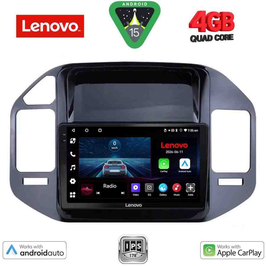 LENOVO LVE 8444_CPAA (9inc) MULTIMEDIA TABLET for MITSUBISHI PAJERO mod. 1999-2006