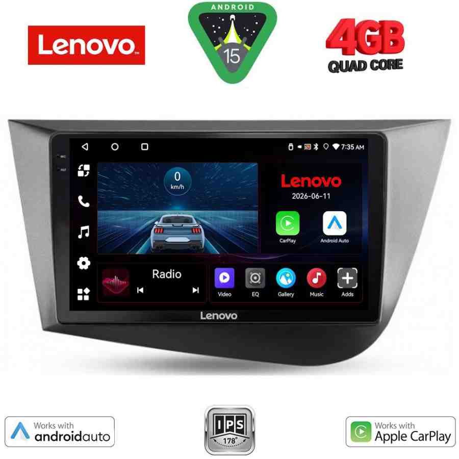 LENOVO LVE 8574_CPAA (9inc) MULTIMEDIA TABLET for SEAT LEON mod. 2005-2012
