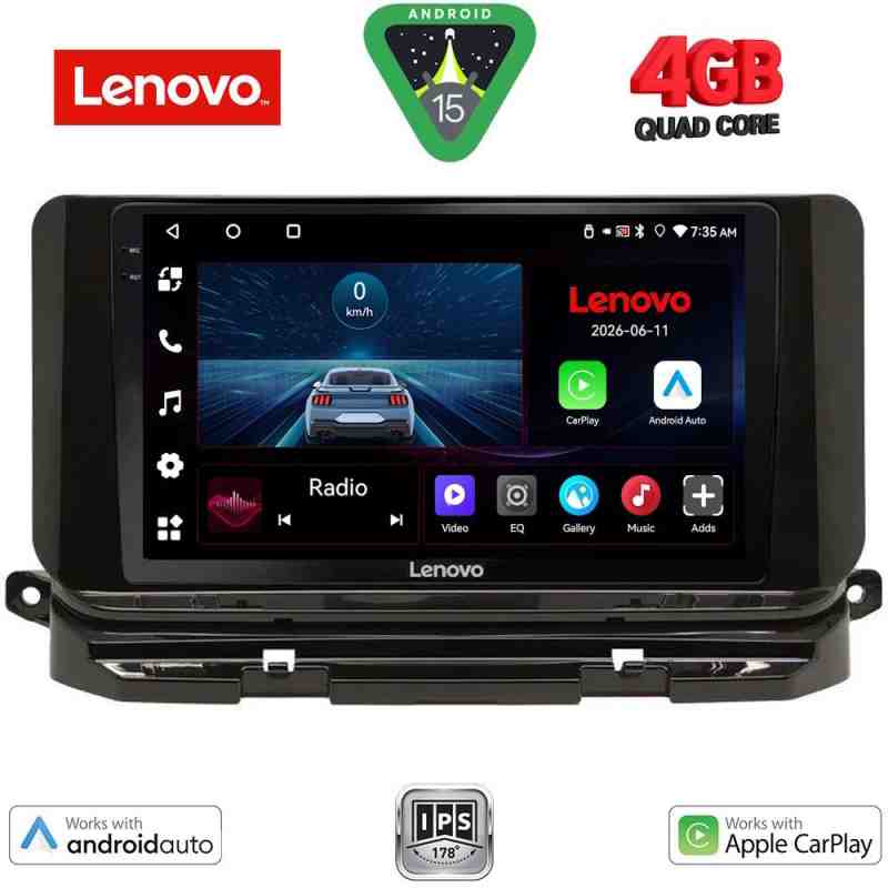 LENOVO LVE 8598_CPAA (10inc) MULTIMEDIA TABLET for SKODA OCTAVIA 8 mod. 2021-2026