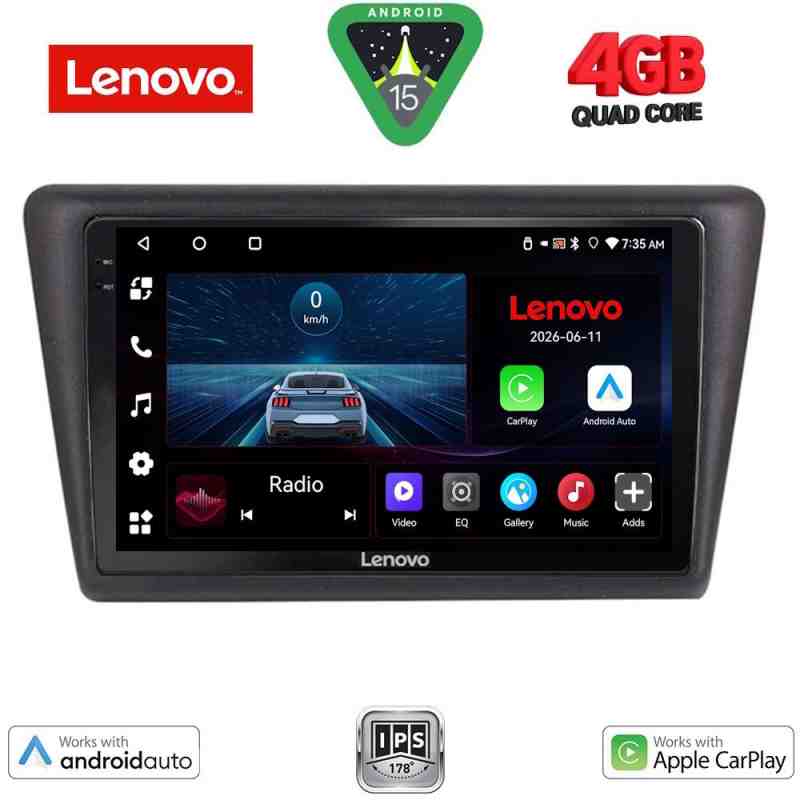 LENOVO LVE 8600_CPAA (9inc) MULTIMEDIA TABLET for  SKODA RAPID SPACEBACK mod. 2014-2019