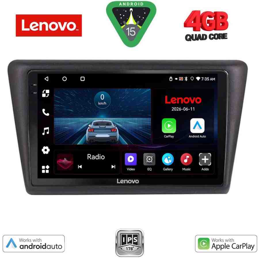 LENOVO LVE 8600_CPAA (9inc) MULTIMEDIA TABLET for  SKODA RAPID SPACEBACK mod. 2014-2019