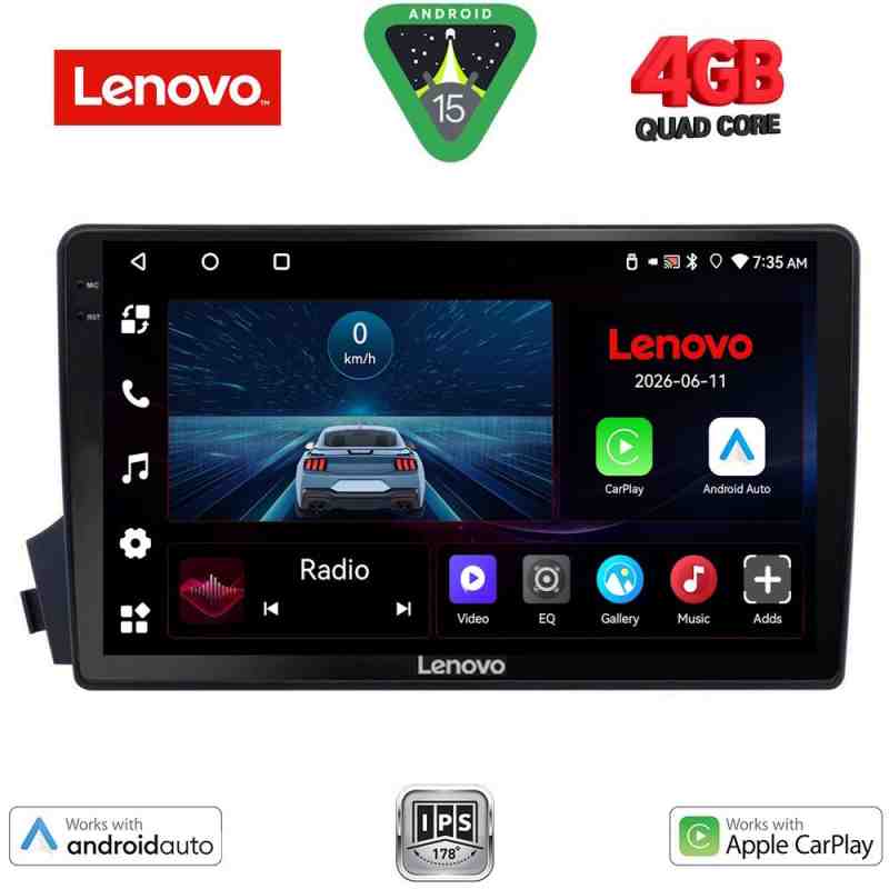 LENOVO LVE 8650_CPAA (9inc) MULTIMEDIA TABLET for SSANGYONG ACTYON - KYRON mod. 2006-2015